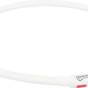 Zertifiziert TRIXIE Leuchtring Silikon USB XS-XL 70 Centimeter bunt